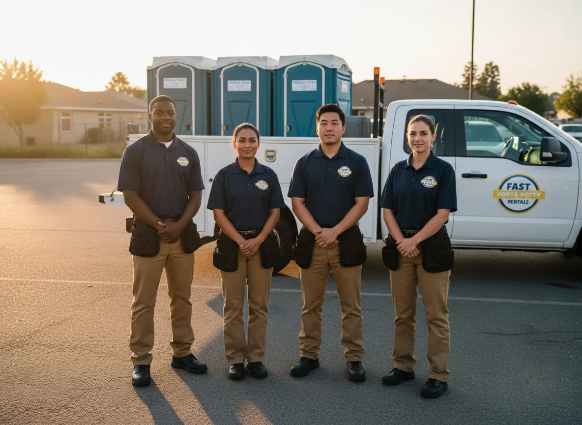 Standard Porta Potty Rentals company in Rochert, MN